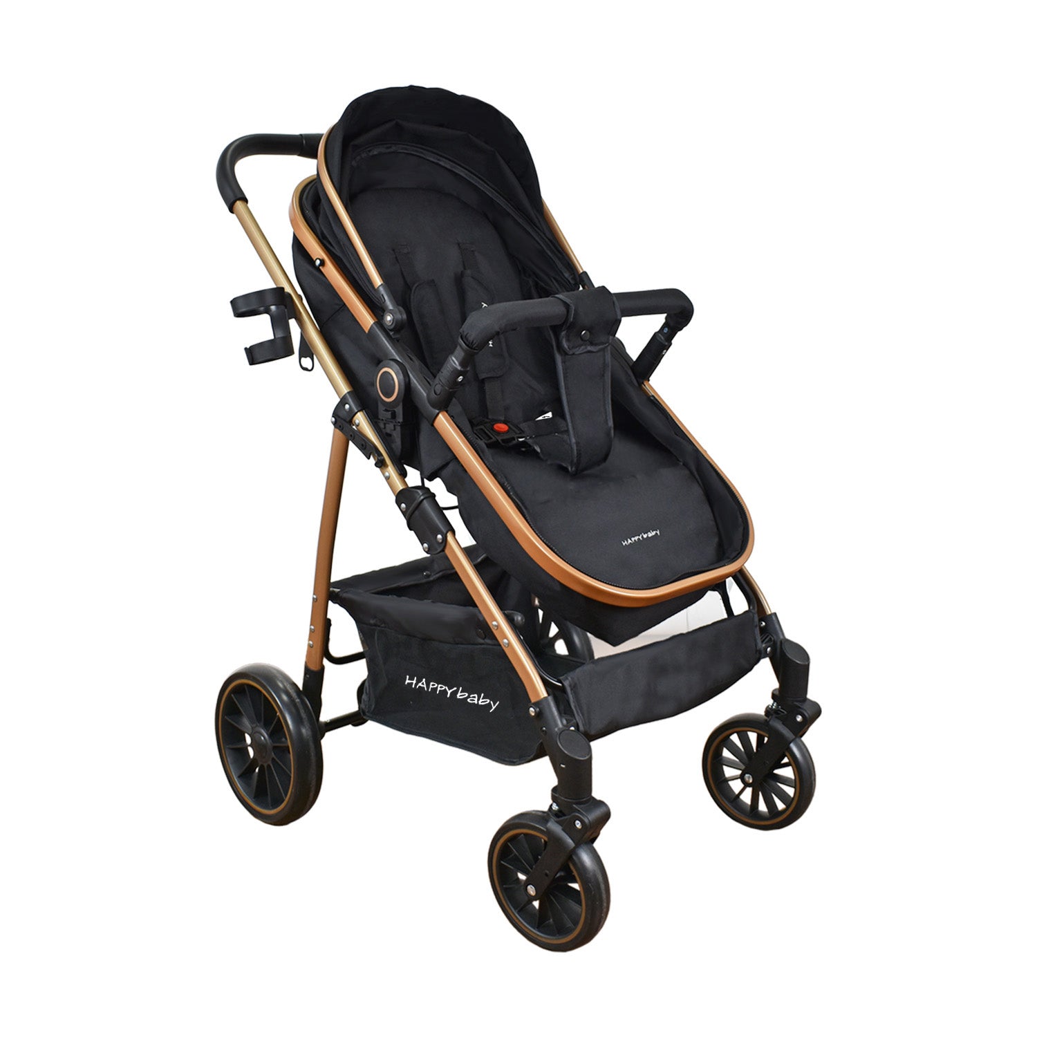 Coche Bebe Travel system Welly Happy Baby Negro