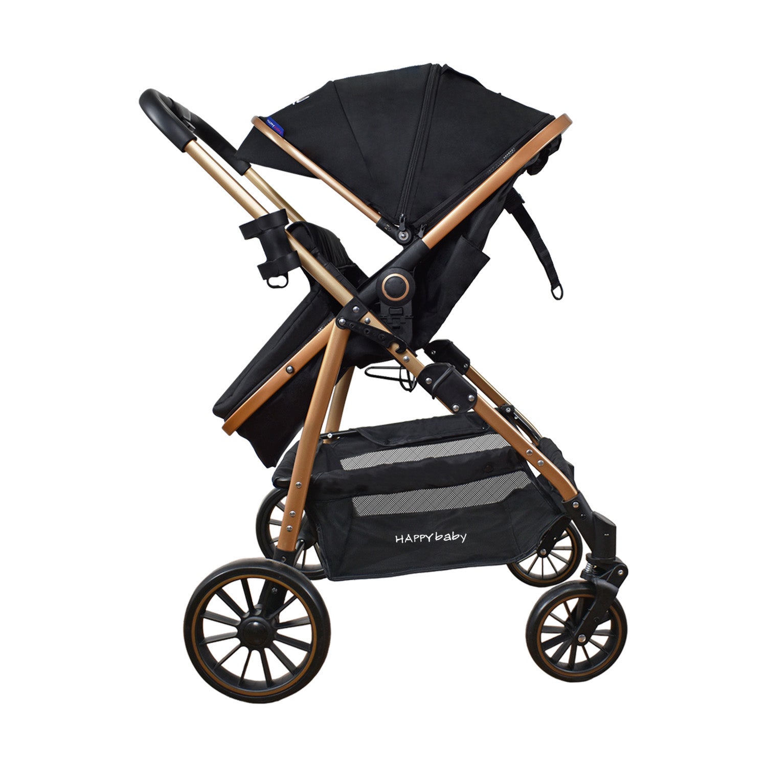 Coche Bebe Travel system Welly Happy Baby Negro