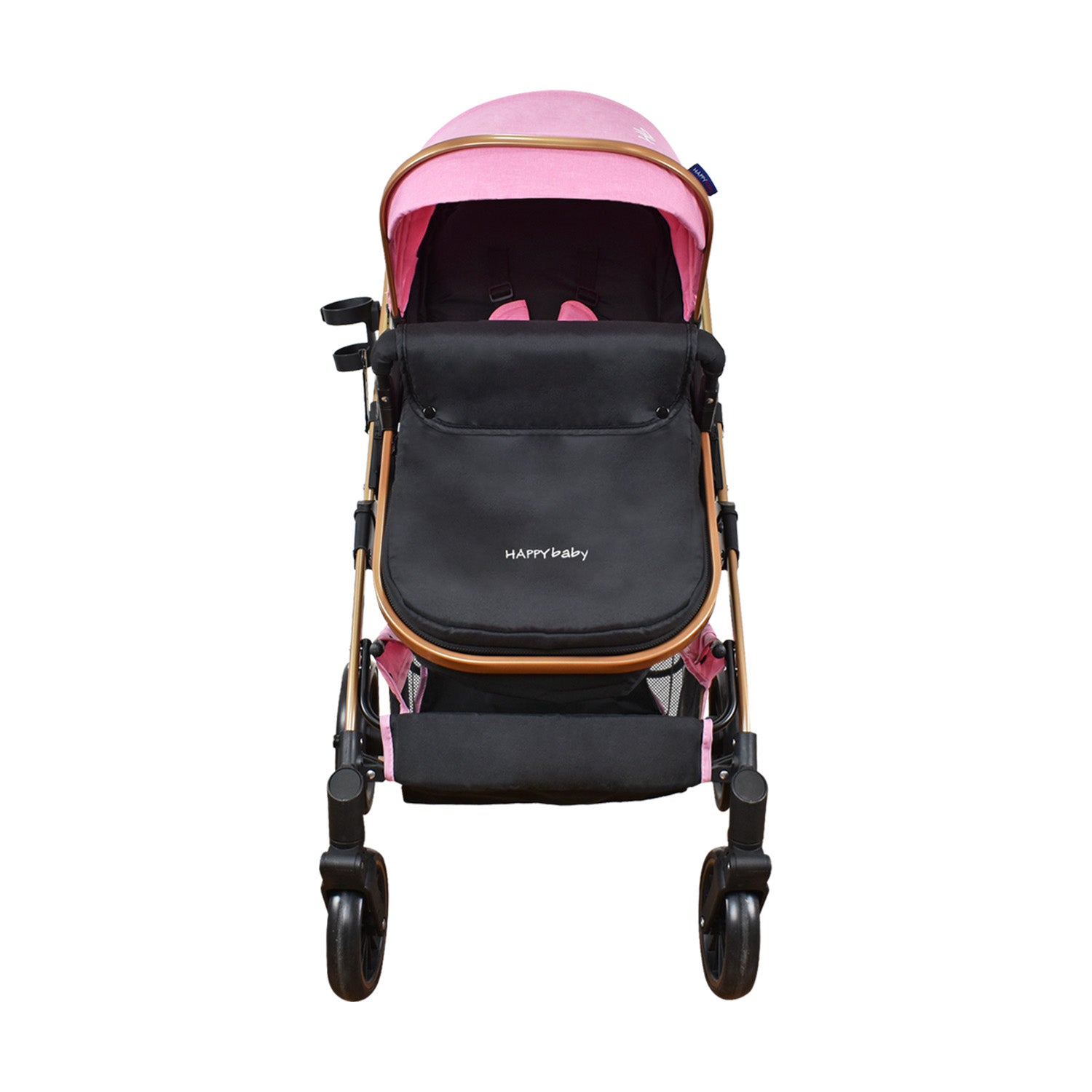 Coche Bebe Travel system Welly Happy Baby Rosado