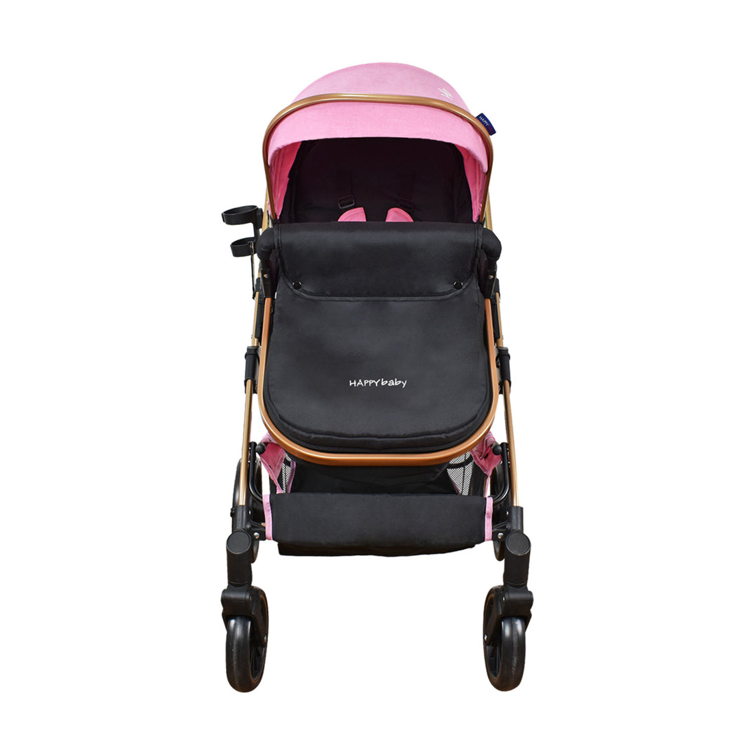 Coche Bebe Travel system Welly Happy Baby Rosado