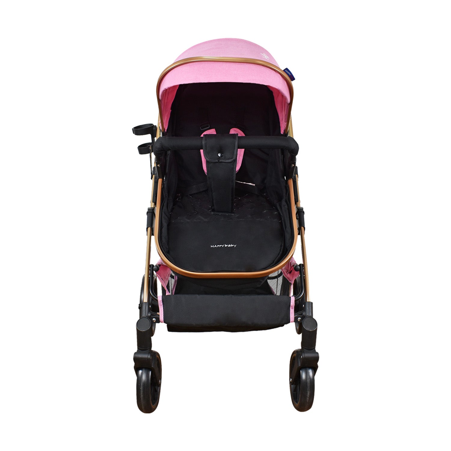 Coche Bebe Travel system Welly Happy Baby Rosado