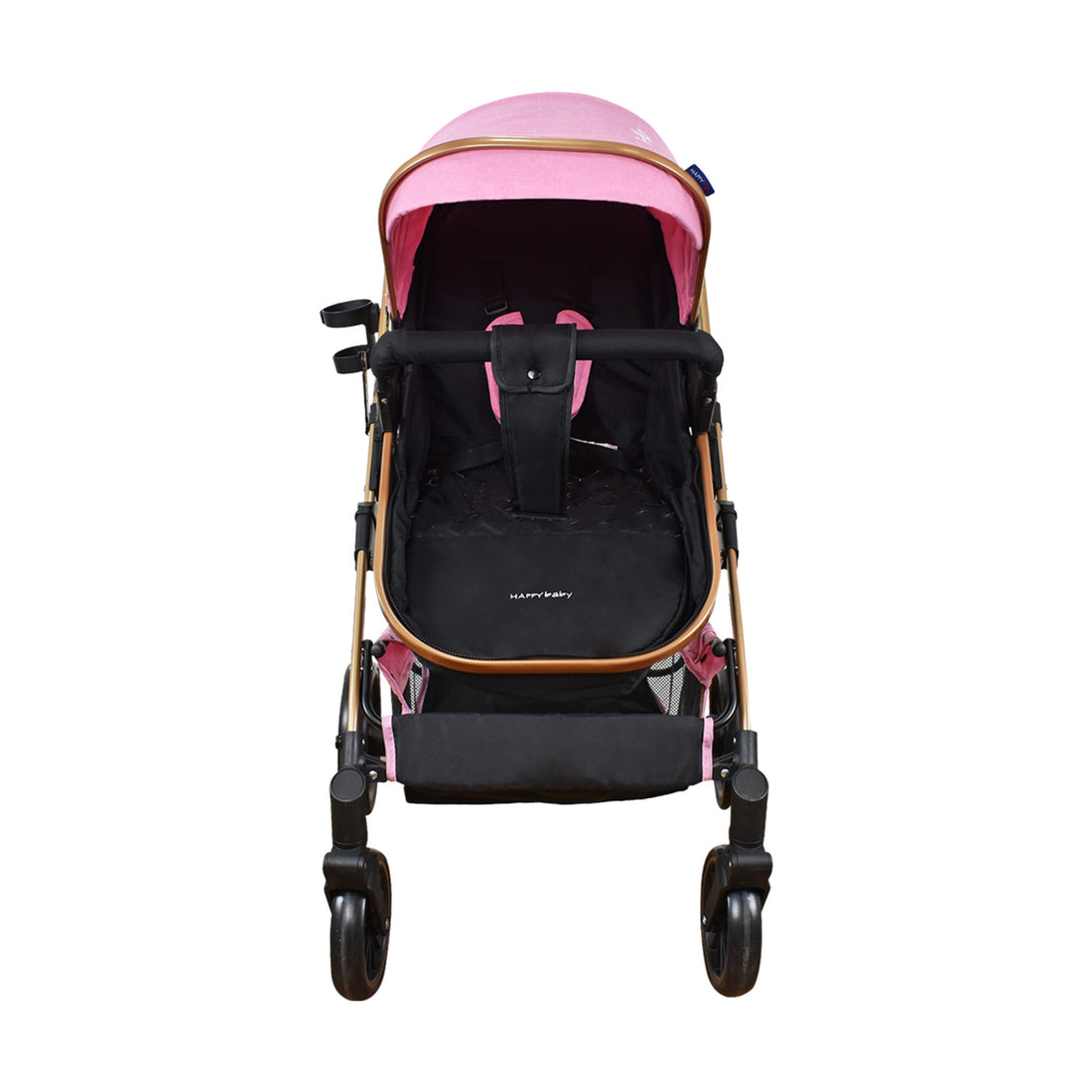 Coche Bebe Travel system Welly Happy Baby Rosado