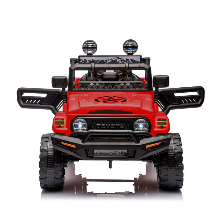 Carro Electrico Niño Niña Montable Toyota YJ2099 Rojo 12V