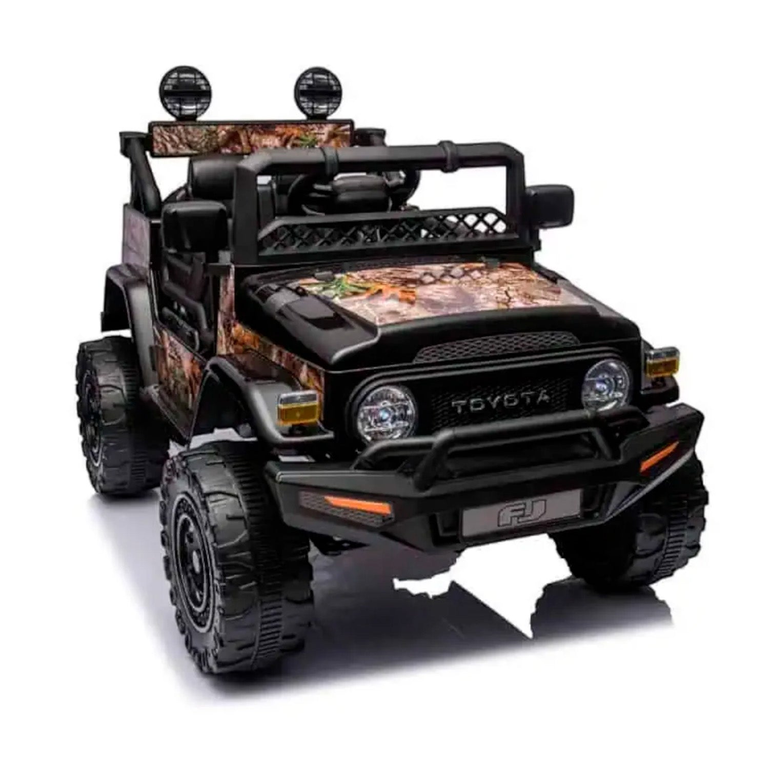 Carro Electrico Niño Niña Montable Toyota YJ2099 Selva 12V