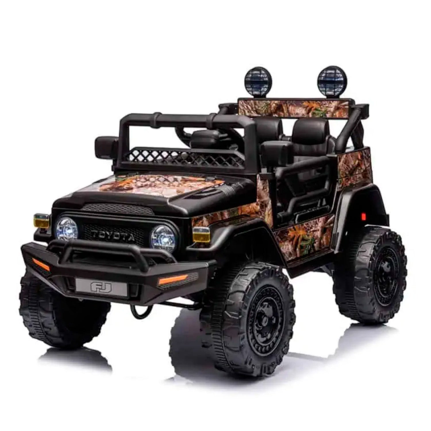 Carro Electrico Niño Niña Montable Toyota YJ2099 Selva 12V