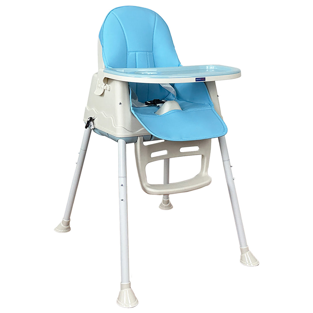 Silla comedor bebe 4en1 Happy Baby Zoe Azul