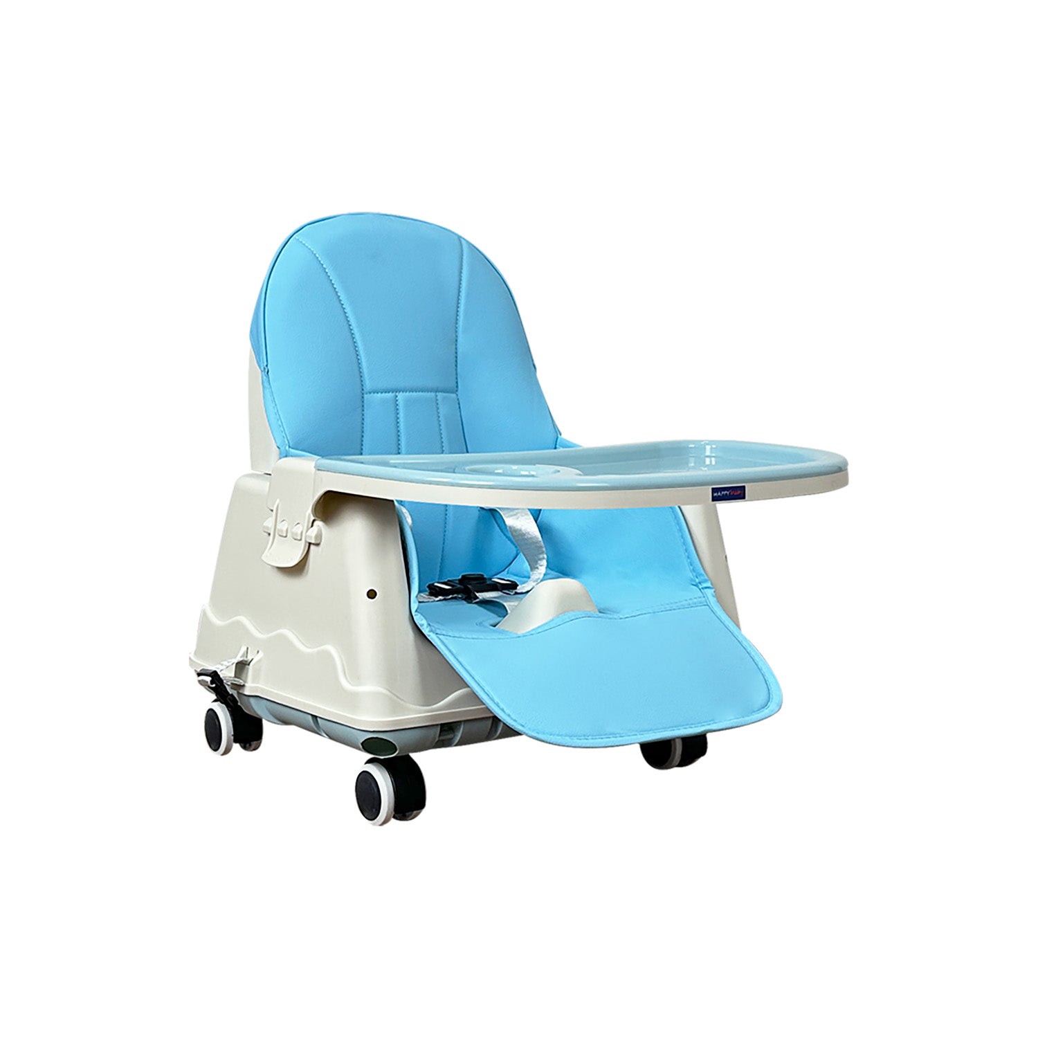 Silla comedor bebe 4en1 Happy Baby Zoe Azul