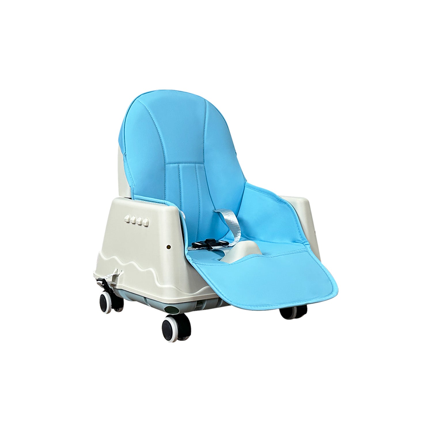 Silla comedor bebe 4en1 Happy Baby Zoe Azul