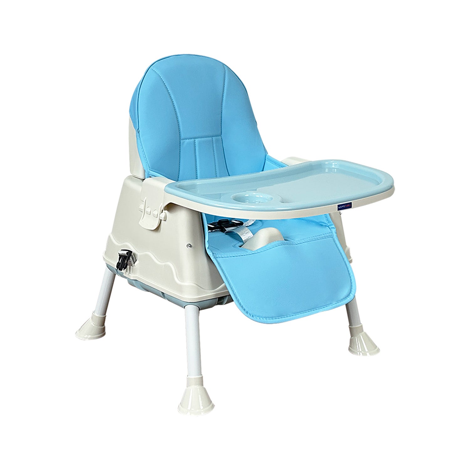 Silla comedor bebe 4en1 Happy Baby Zoe Azul