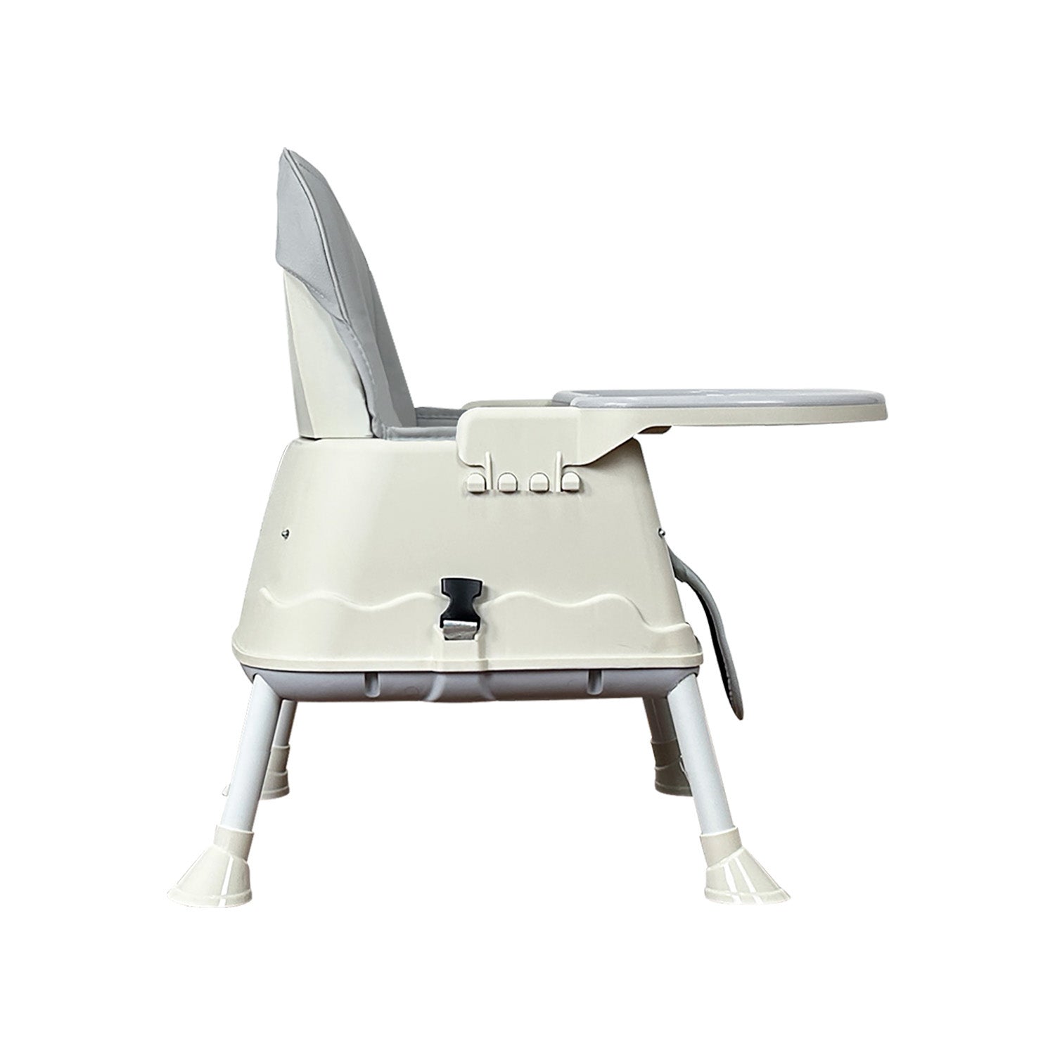 Silla comedor bebe 4en1 Happy Baby Zoe Gris