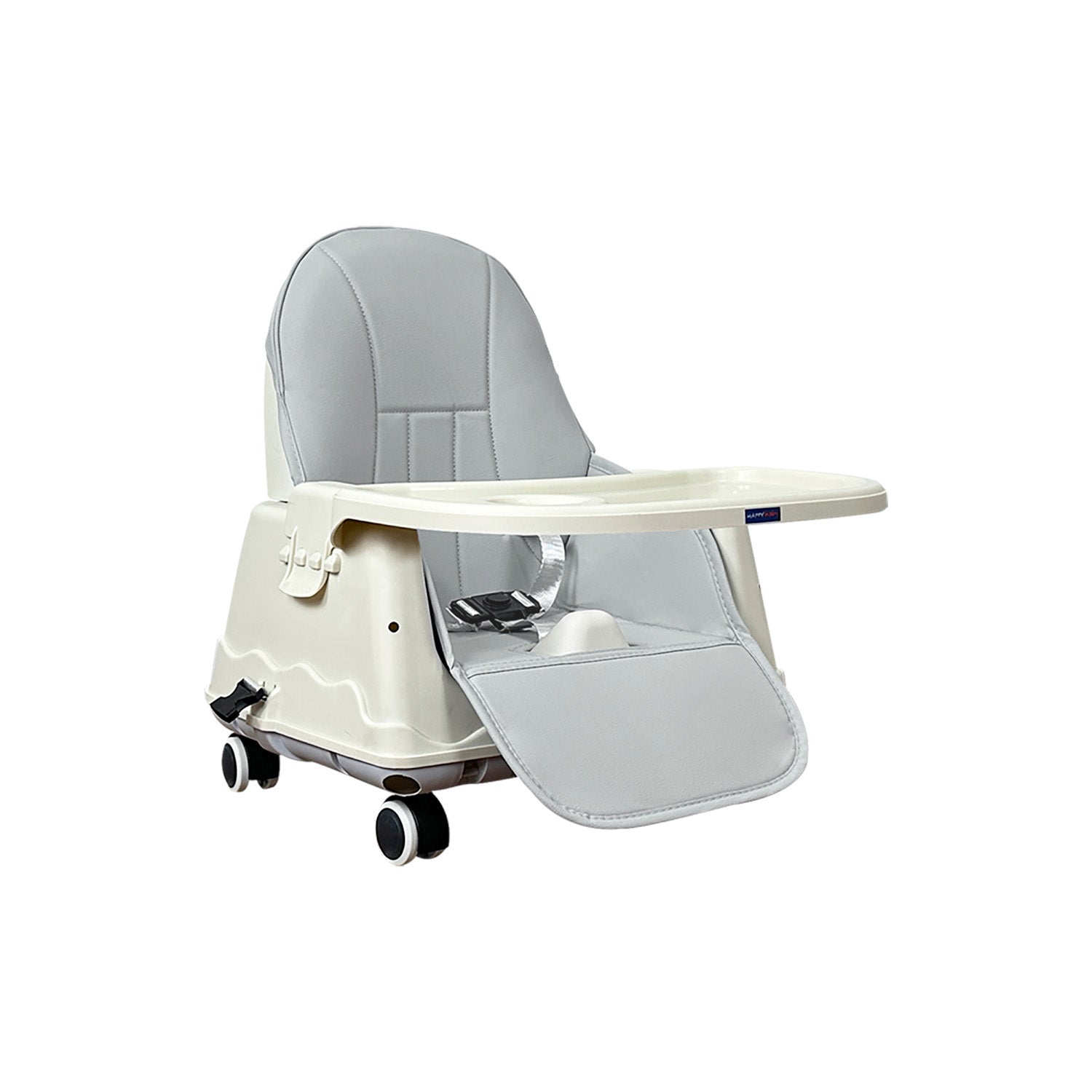 Silla comedor bebe 4en1 Happy Baby Zoe Gris