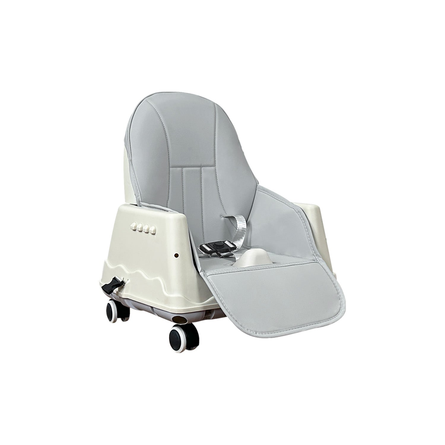 Silla comedor bebe 4en1 Happy Baby Zoe Gris