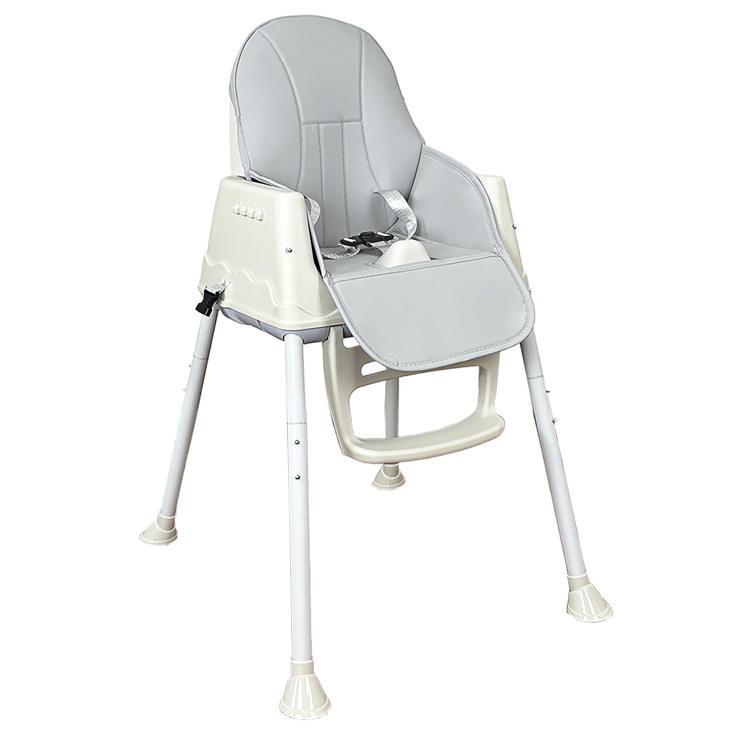 Silla comedor bebe 4en1 Happy Baby Zoe Gris