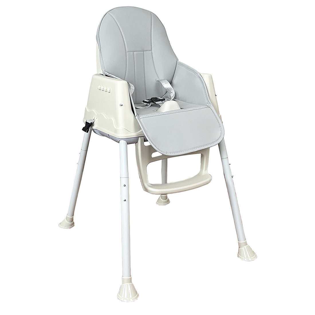 Silla comedor bebe 4en1 Happy Baby Zoe Gris
