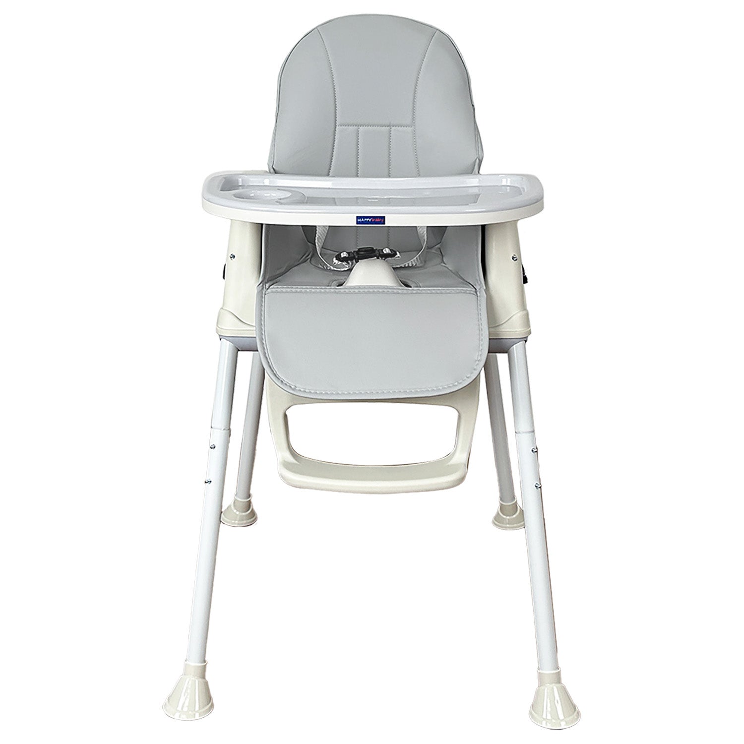 Silla comedor bebe 4en1 Happy Baby Zoe Gris