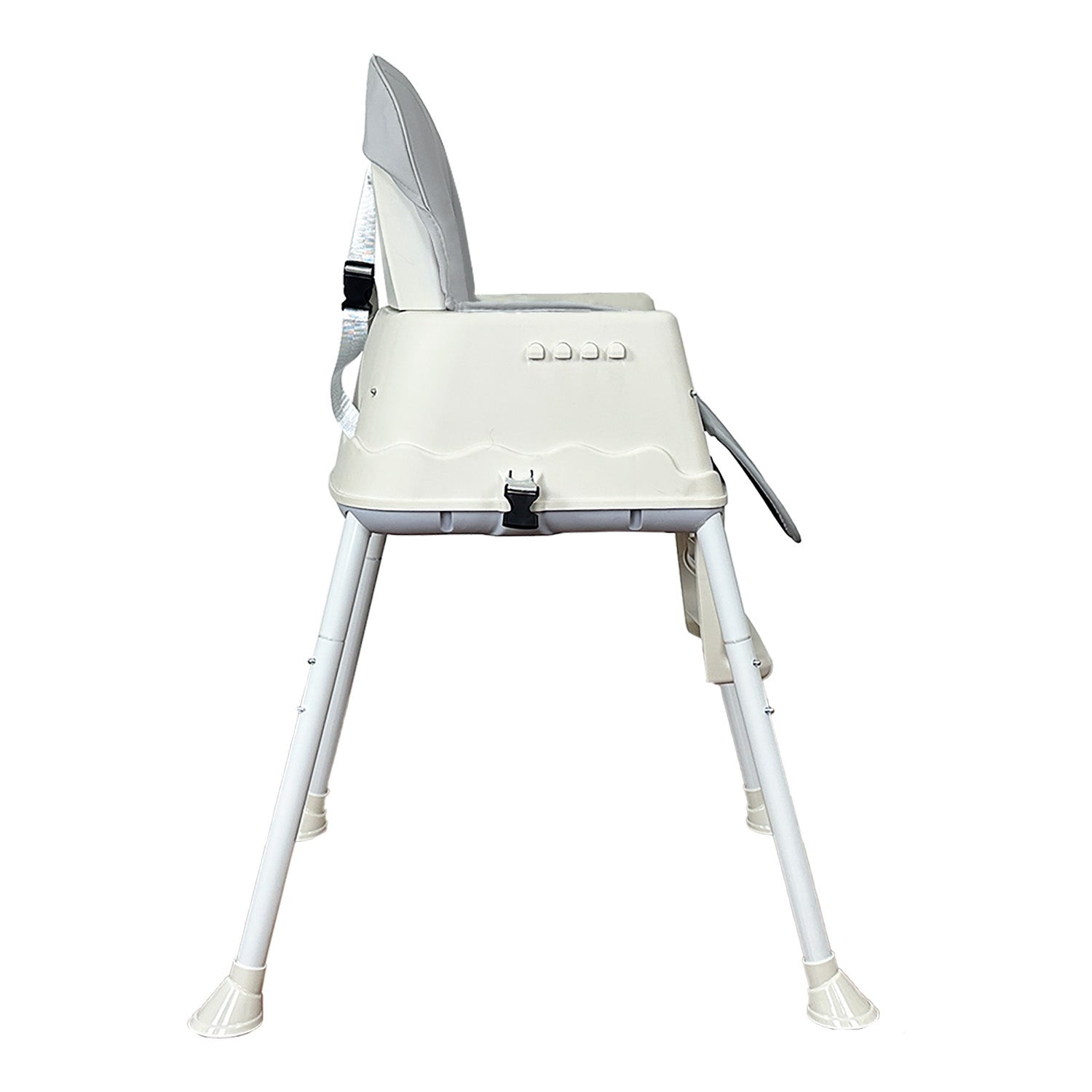 Silla comedor bebe 4en1 Happy Baby Zoe Gris