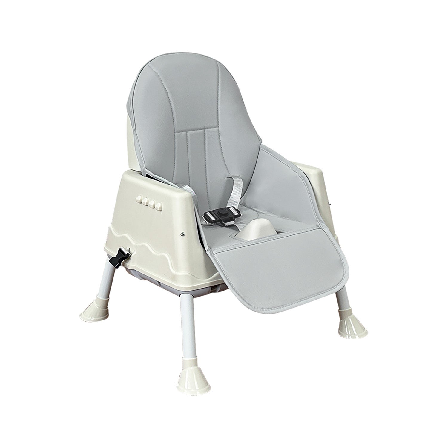 Silla comedor bebe 4en1 Happy Baby Zoe Gris