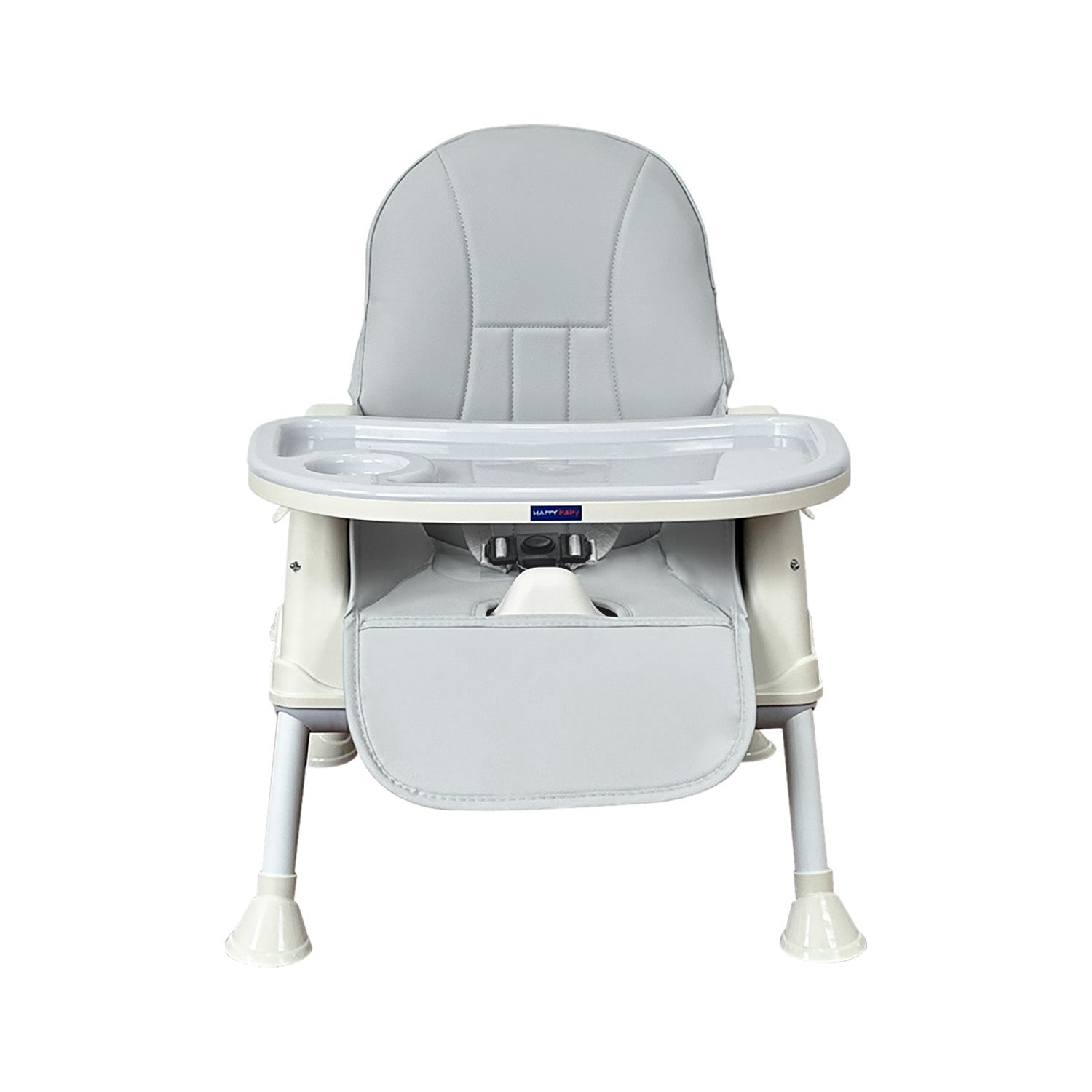 Silla comedor bebe 4en1 Happy Baby Zoe Gris
