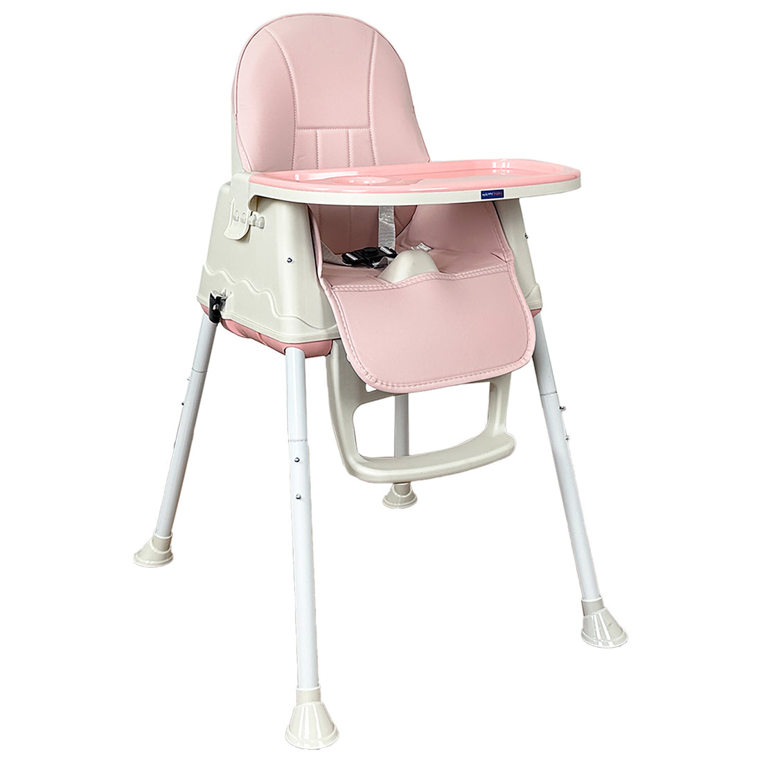Silla comedor bebe 4en1 Happy Baby Zoe Rosa