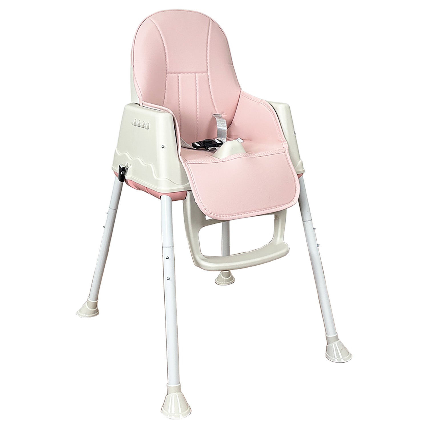 Silla comedor bebe 4en1 Happy Baby Zoe Rosa