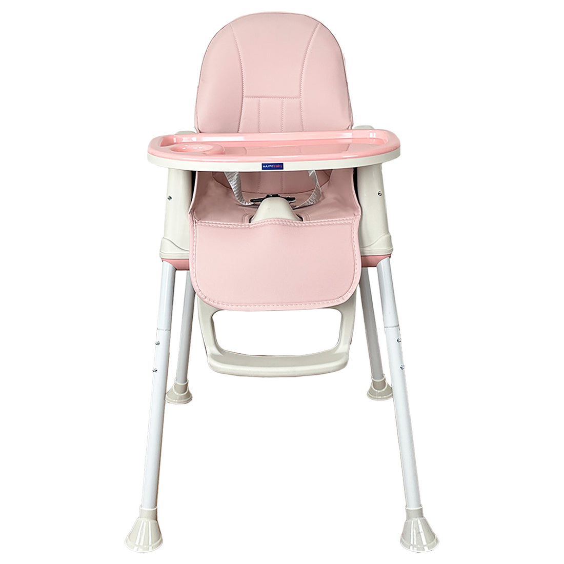 Silla comedor bebe 4en1 Happy Baby Zoe Rosa
