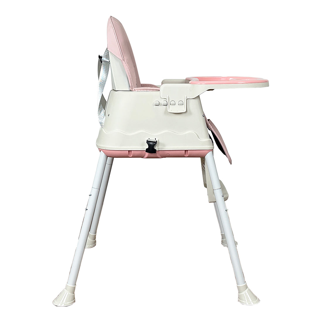 Silla comedor bebe 4en1 Happy Baby Zoe Rosa