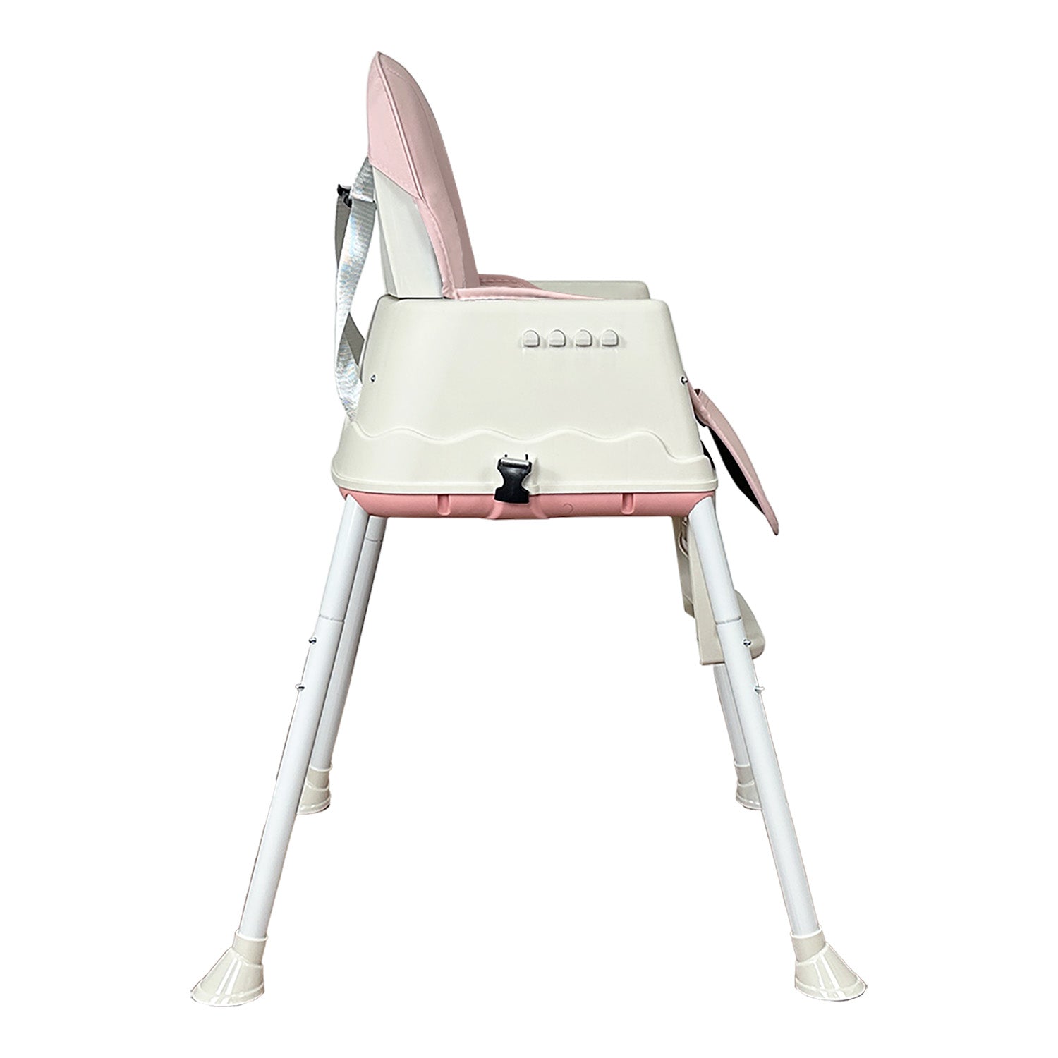 Silla comedor bebe 4en1 Happy Baby Zoe Rosa