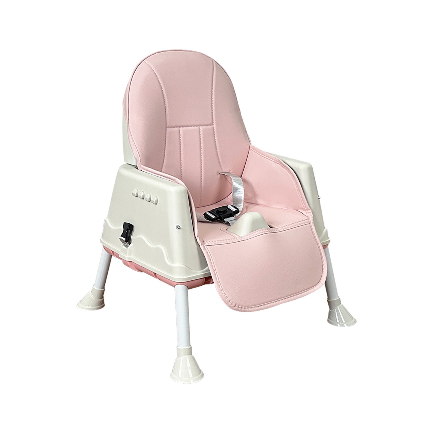Silla comedor bebe 4en1 Happy Baby Zoe Rosa