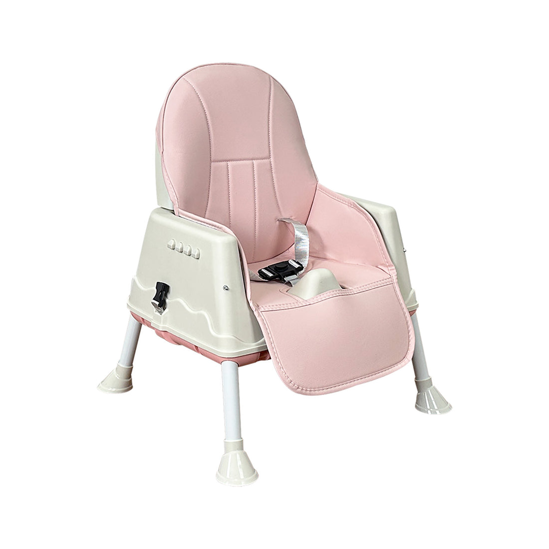 Silla comedor bebe 4en1 Happy Baby Zoe Rosa