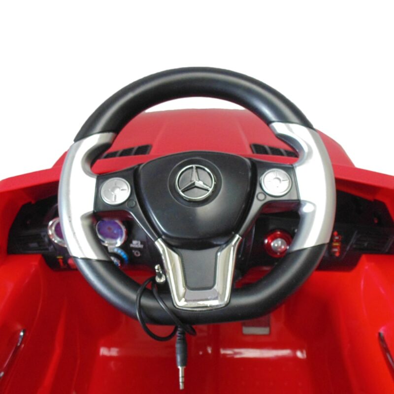 Carro eléctrico Mercedes Benz rojo 7996