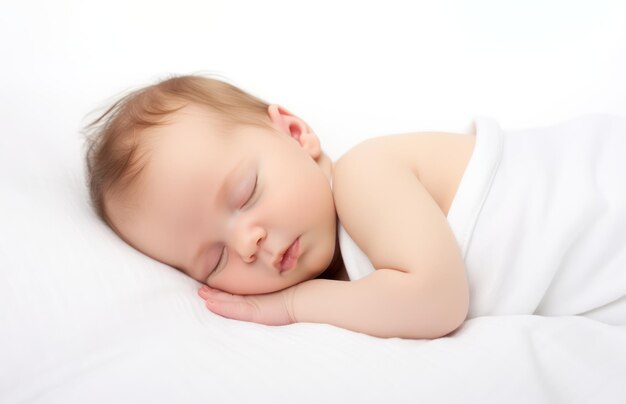 retrato-bebe-durmiendo-colchon-blanco_693425-15165