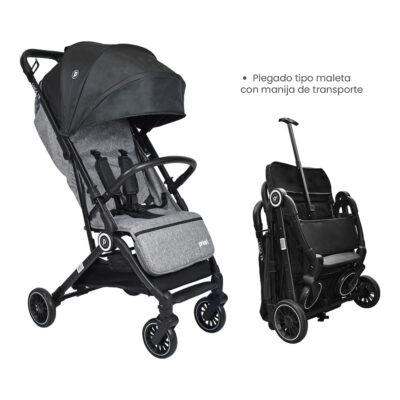 Coche Bebe compacto Luca Priori Negro